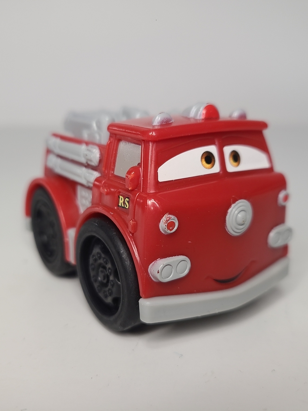 Fisher Price Little People Disney Pixar Cars Wheelies Red Fire Truck 2012 Mattel
